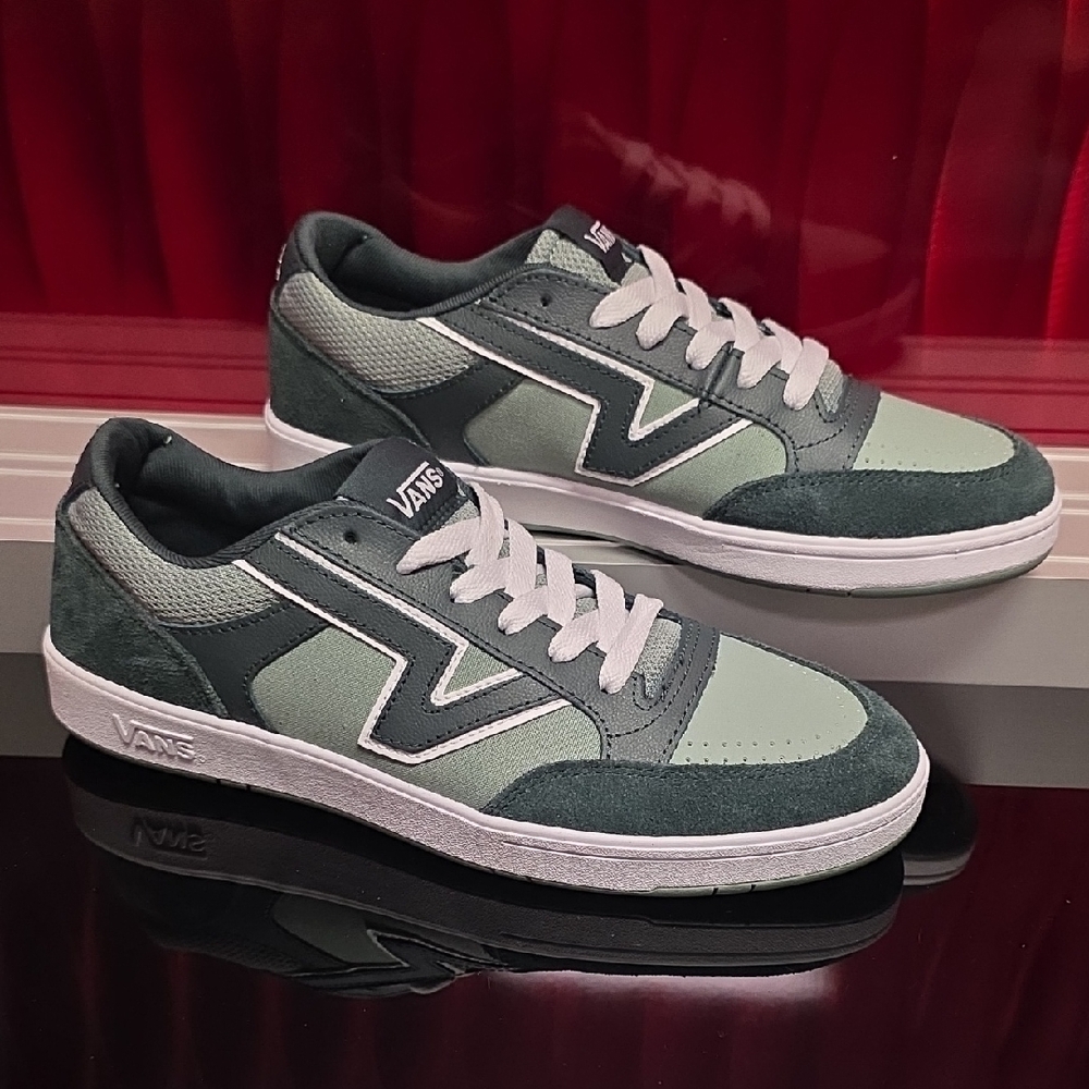 Vans Lowland CC New Varsity Green Gables Men’s 9 Women’s 10.5 New In Box